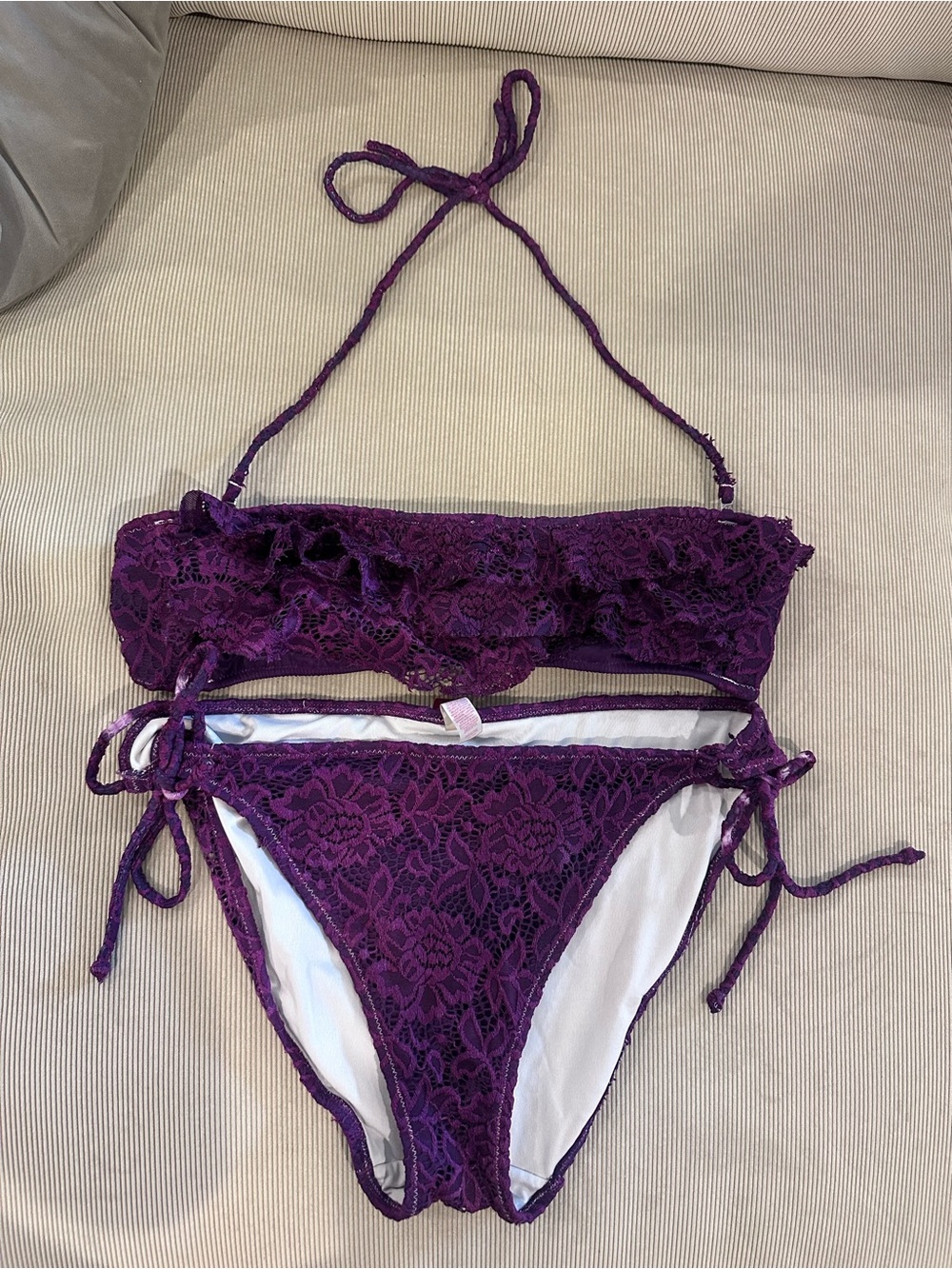 Victoria's Secret Plum Lace Bralette